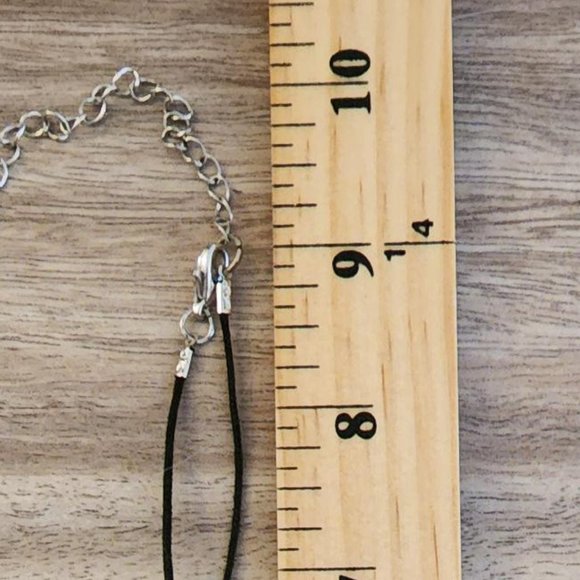 Turquoise color pendant necklace and earrings - Picture 3 of 3